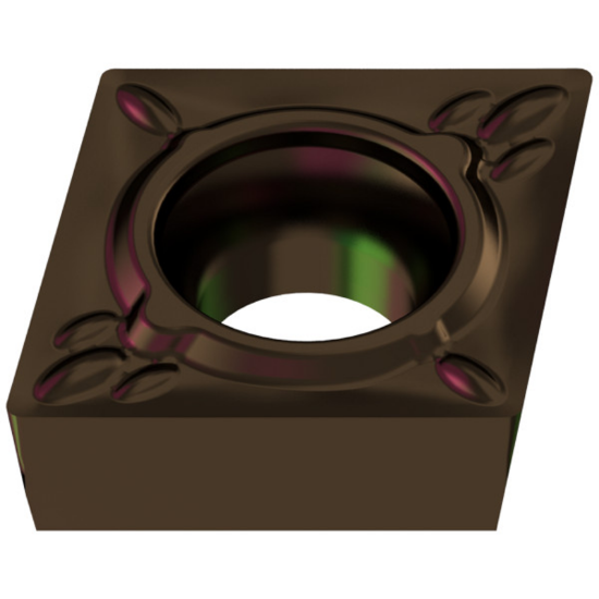 Picture of CERATIZIT CCGT 21.5.5EN-SFCTCP135 Indexable, Turning Insert 80.0 ° Positive TiCN + Al2O3 0.008 Radius