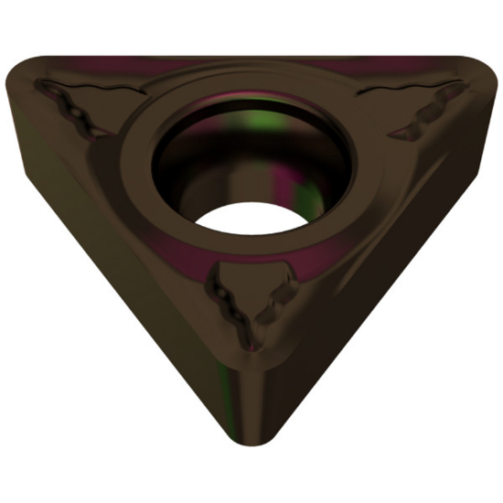 Picture of CERATIZIT TCMT21.52EN SMF CTCP135 Turning Insert Triangle 0.031 Corner Radius TiCN + Al2O3
