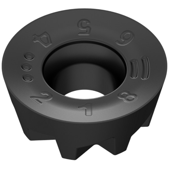 Picture of CERATIZIT RPNX 1204M8SN-M50 CTCP230 Milling Insert Round 0.236 Corner Radius TiCN + Al2O3