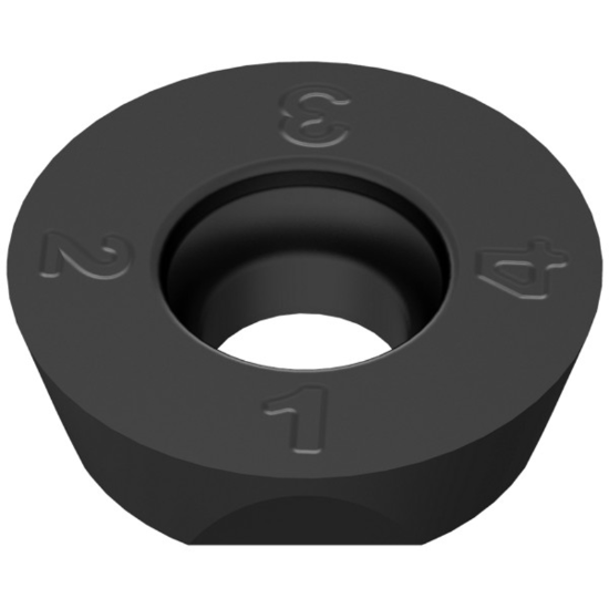 Picture of CERATIZIT RDHX 0802M0EN CTCK215 Milling Insert Round 0.157 Corner Radius TiCN + Al2O3