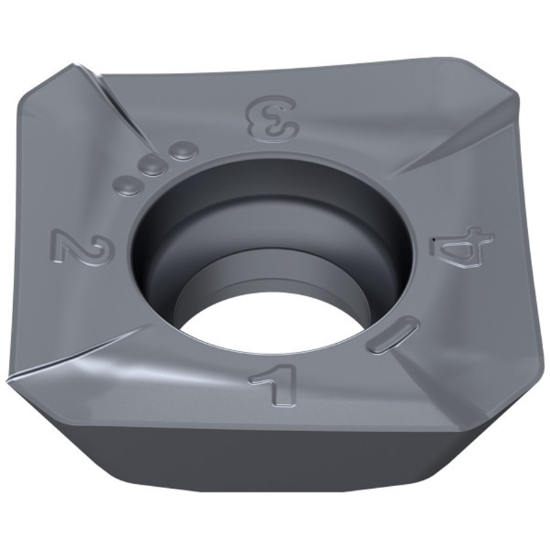 Picture of CERATIZIT SFHT 1204AFSR-F50 CTPP235 Milling Insert Square 0.039 Corner Radius TiAlTaN