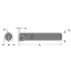Picture of EVEREDE Tool CA1200CH 80.0 ° Boring Bar Dia0.1650 Positive 0.1650 4.19MM Cutter Dia