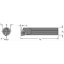 Picture of EVEREDE Tool 754 Trigon Boring Bar Dia0.5000 Positive 0.5000 12.70MM - 1/2 Cutter Dia