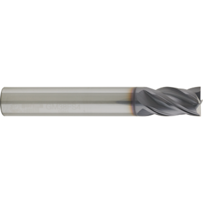 Picture of GORILLA MILL GM10FSL4	 DIA 1" SH 1.00 LOC 4.00 OAL 7.00 End Mill Standard Flute Variable Helix Carbide TiAlN Single End Square Sharp