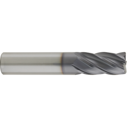 Picture of GORILLA MILL GM12R5030	 DIA 1/2" SH 0.50 LOC 1.2500 OAL 3.00 End Mill Carbide TiAlN Single End Corner Radius 0.0300 0.76MM