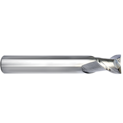 Picture of GORILLA MILL GMA10F2	 DIA 1" SH 1.00 LOC 1.50 OAL 4.00 End Mill Standard Flute Variable Helix Carbide Uncoated Single End Square Sharp SILVERBack