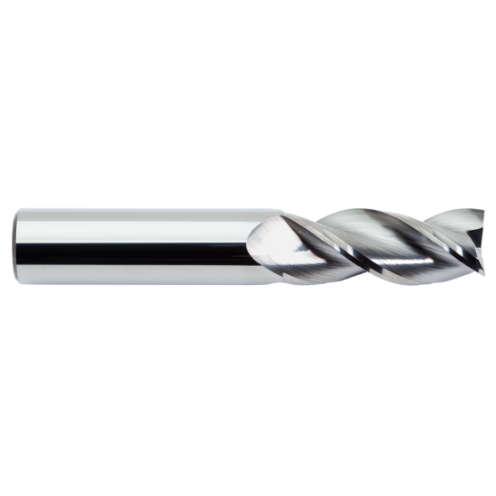 Picture of M.A. FORD 13875012R.030 DIA 3/4 SH 0.7500 LOC 0.1969 OAL 8.00 End Mill Standard Flute Standard Helix Carbide Uncoated Single End Corner Radius 0.0300 0.76MM TuffCut® X-AL
