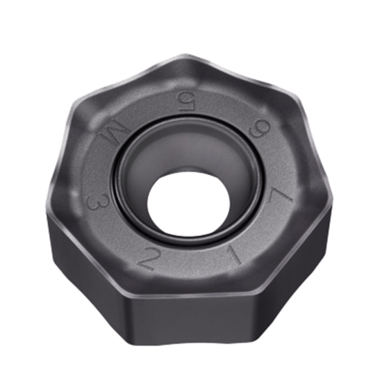 Picture of MITSUBISHI NNMU-130508ZER-L MP7130 Milling Insert Heptagon Carbide 0.031 Radius