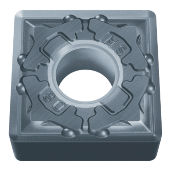 Picture of MITSUBISHI SNMG433MS MP9005 Turning Insert Square Carbide 0.047 Radius