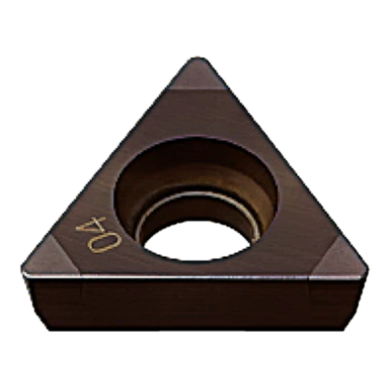 Picture of MITSUBISHI NP-TCGW21.52-FS3 MB4020 Turning Insert Triangle CBN 0.800 Radius