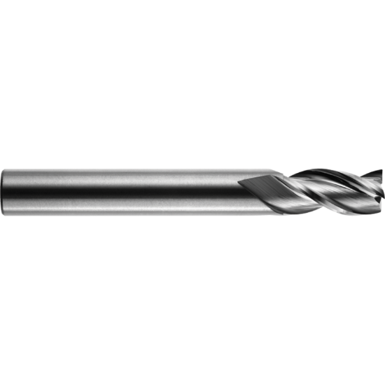 Picture of ROBBJACK A1-303-32-DLC DIA 1 SH 1.00 LOC 2.00 OAL 4.00 End Mill Standard Flute Standard Helix Carbide DLC Single End Square With Chamfer
