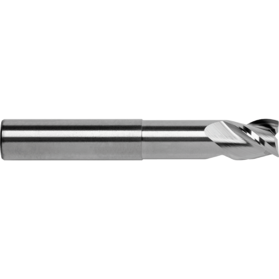 Picture of ROBBJACK FM-304-12-BN DIA 3/8 SH 0.3750 LOC 0.3750 OAL 4.00 End Mill Standard Flute Standard Helix Carbide Uncoated Single End Ball Nose