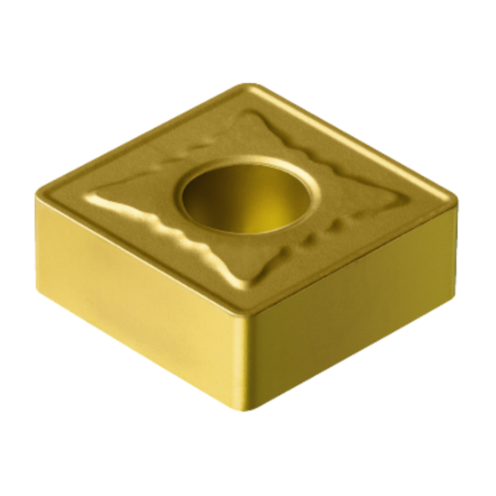 Picture of SANDVIK SNMG 433-MR 235 Turning Insert Square TiCN + TiN Carbide 0.047 Corner Radius