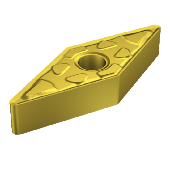 Picture of SANDVIK VNMG 332-MM 2035 Turning Insert 35.0° TiAIN + TiN Carbide 0.031 Corner Radius