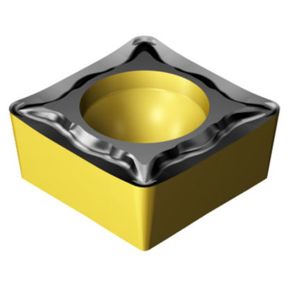 Picture of SANDVIK SCMT 3(2.5)2-UM 4325 Turning Insert Square TiCN + Al2O3 + TiN Carbide 0.031 Corner Radius