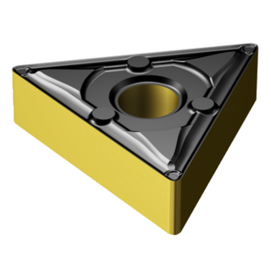Picture of SANDVIK TNMX 332-WF 4325 Turning Insert Triangle TiCN + Al2O3 + TiN Carbide 0.031 Corner Radius
