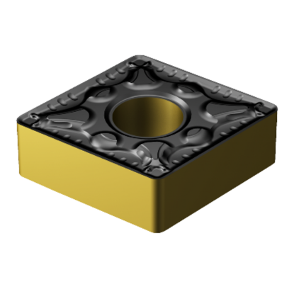 Picture of SANDVIK CNMG 542-Powder Metal 4425 Turning Insert 80.0° TiCN + Al2O3 + TiN Carbide 0.032 Corner Radius