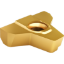 Picture of VARDEX 5MGIR12.0RD20400 VKX Insert Proprietary Full Profile TiN 12.00MM Round