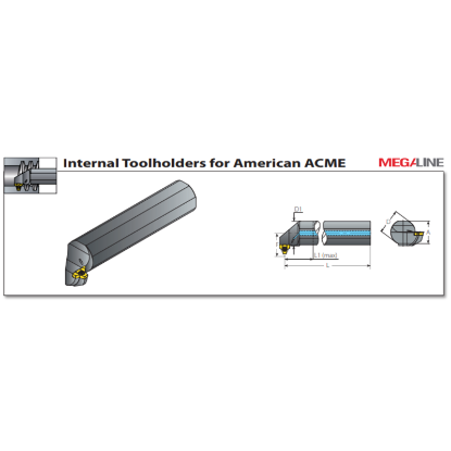 Picture of VARDEX NVRC200-5MG2ACME Boring Bar Proprietary